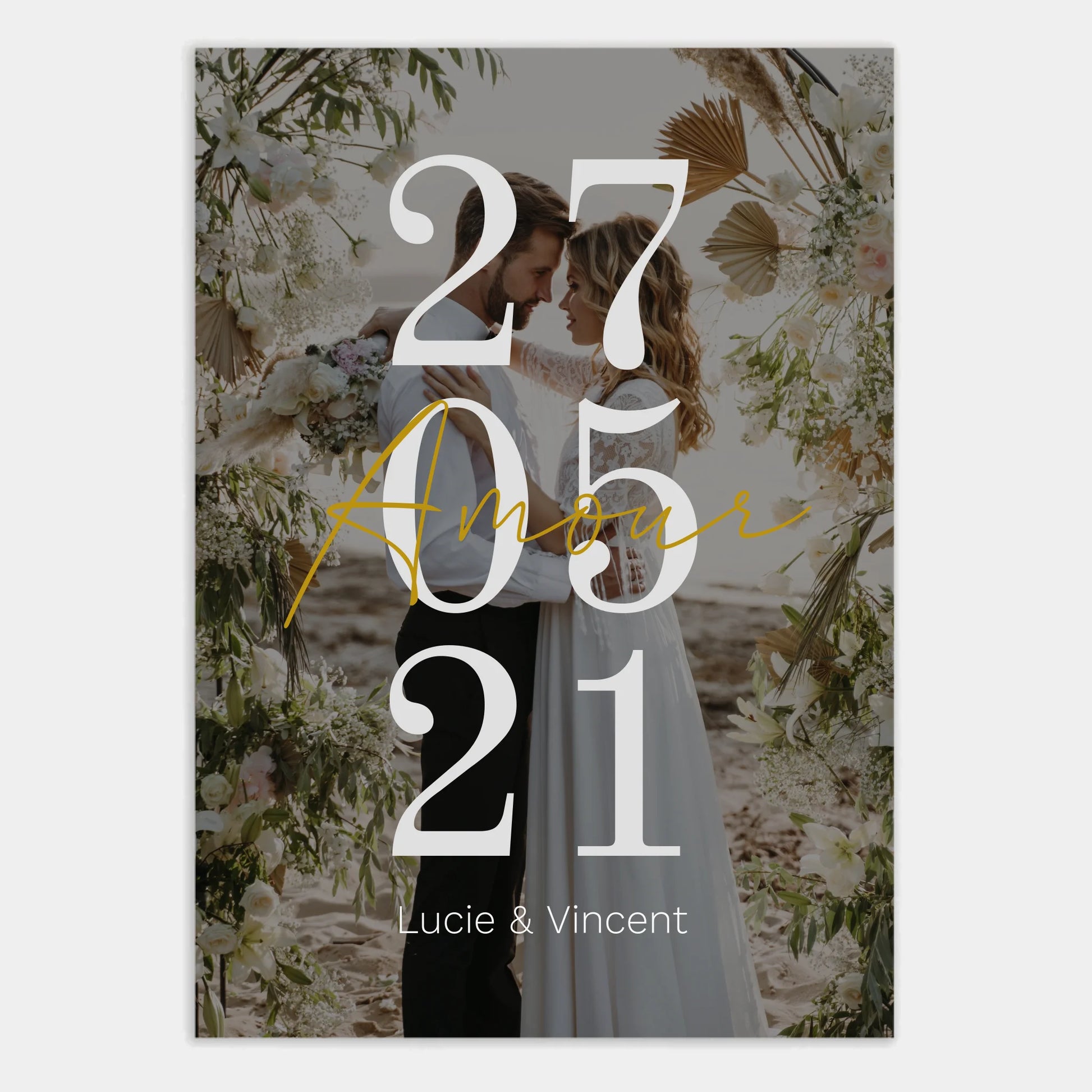 Affiche personnalisée cadeau