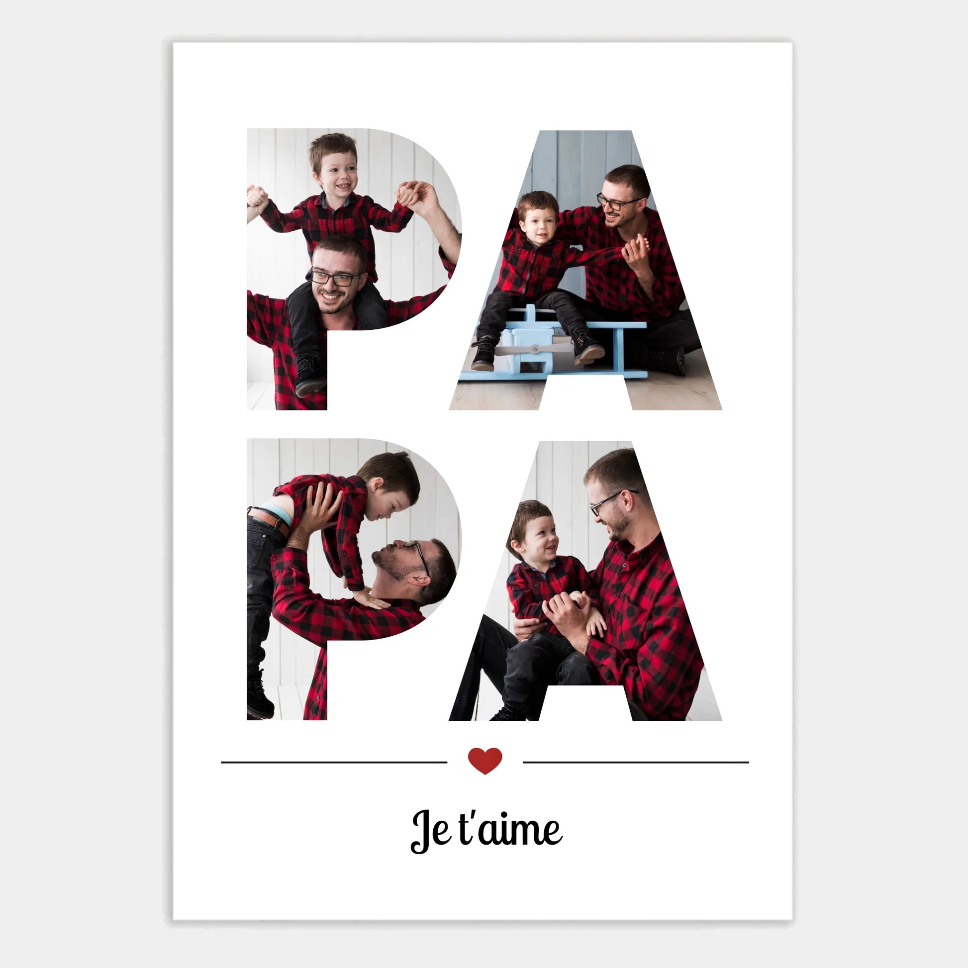 Affiche personnalisée cadeau