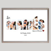 Cadre bois personnalisé cadeau