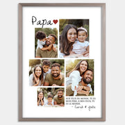 Cadre bois personnalisé cadeau