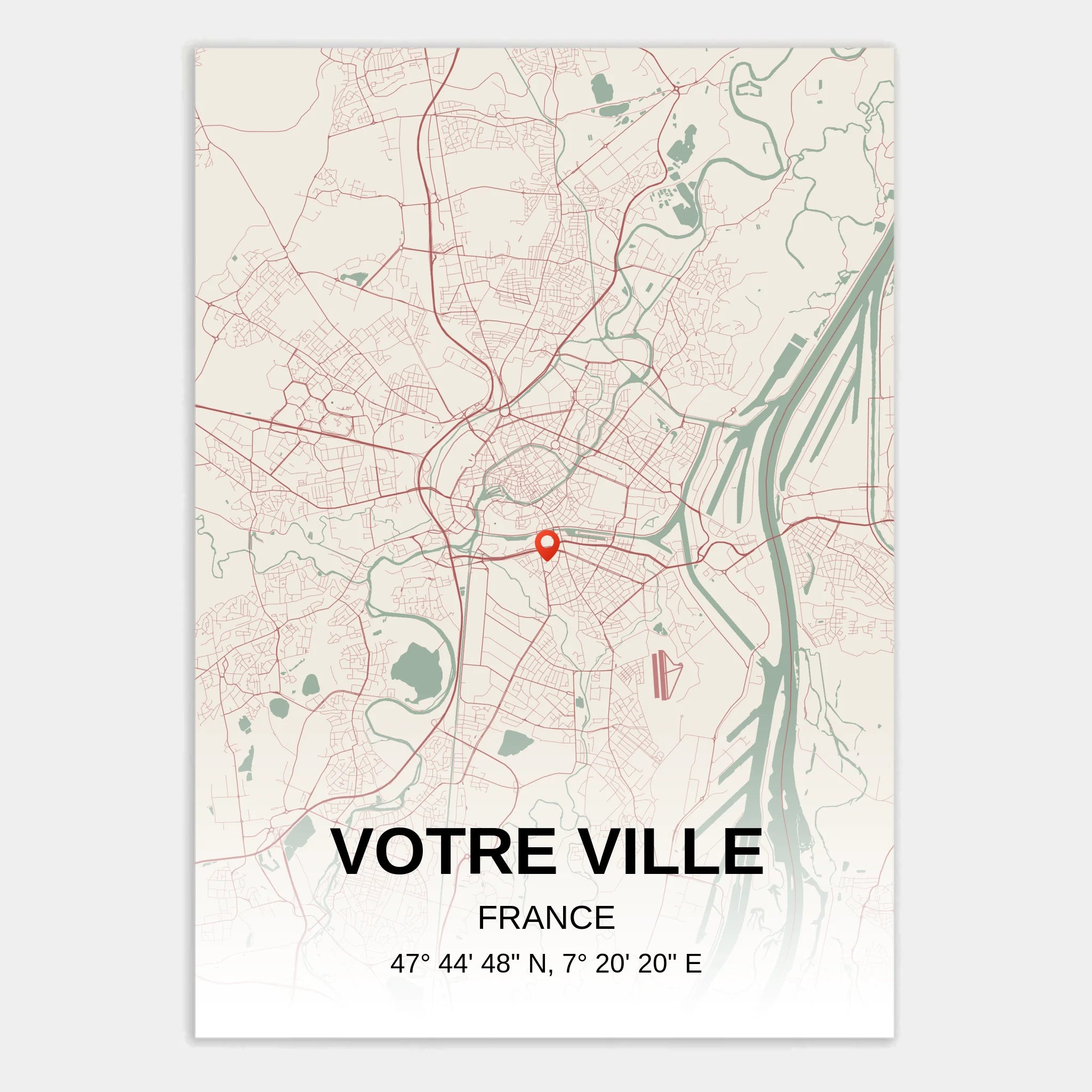 Affiche personnalisée cadeau