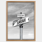 Cadre bois personnalisé cadeau