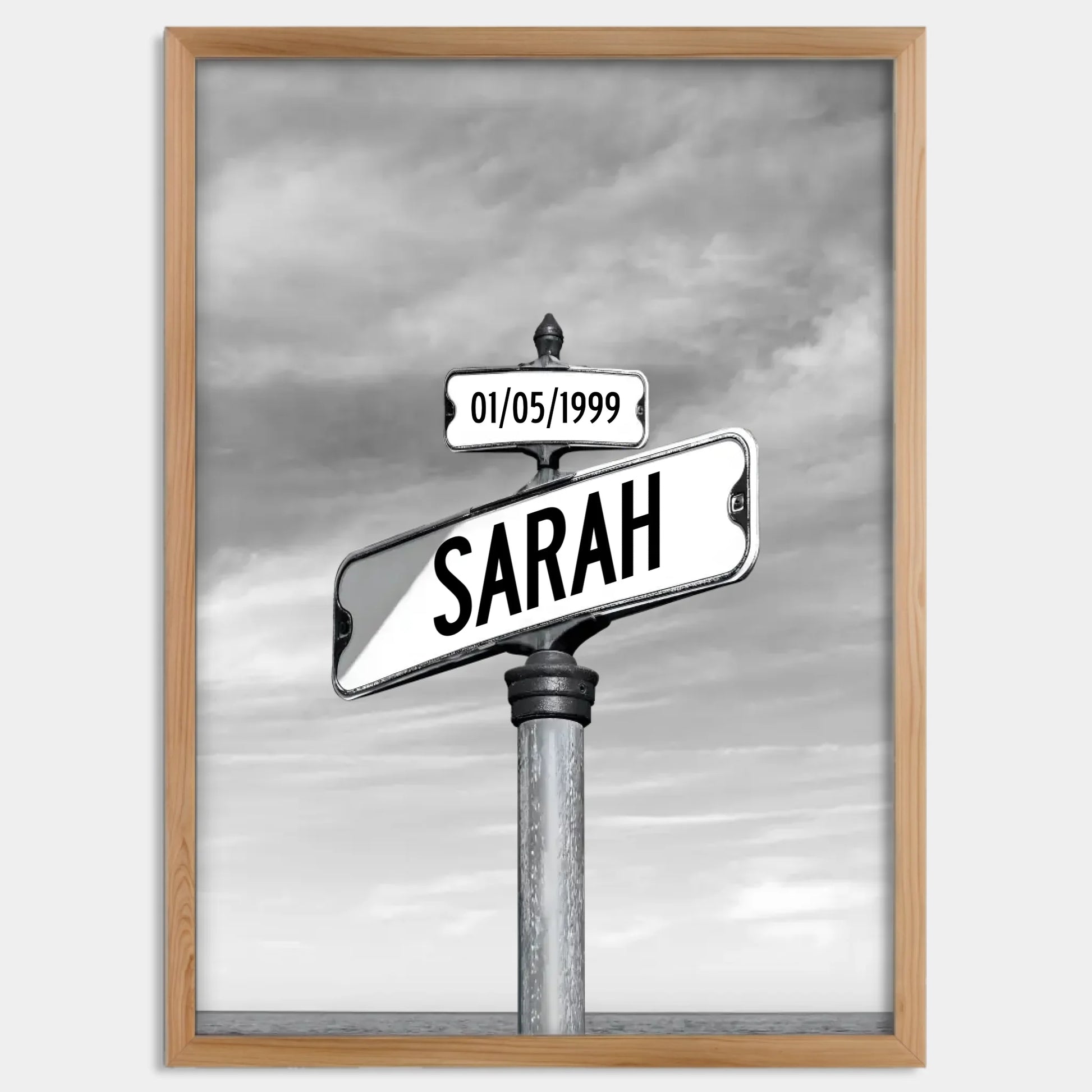 Cadre bois personnalisé cadeau