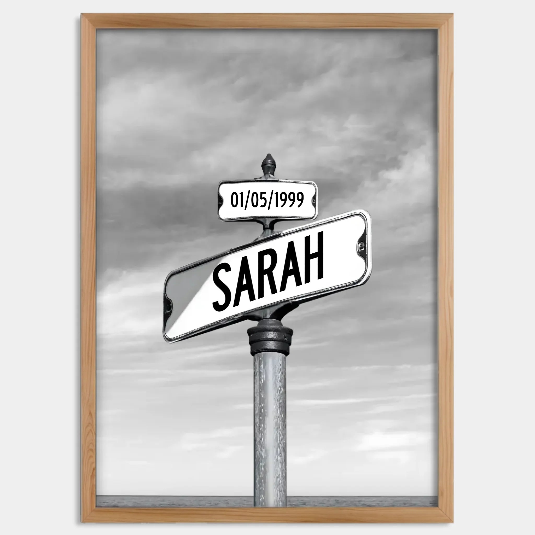 Cadre bois personnalisé cadeau