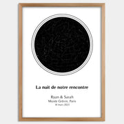 Cadre bois personnalisé cadeau