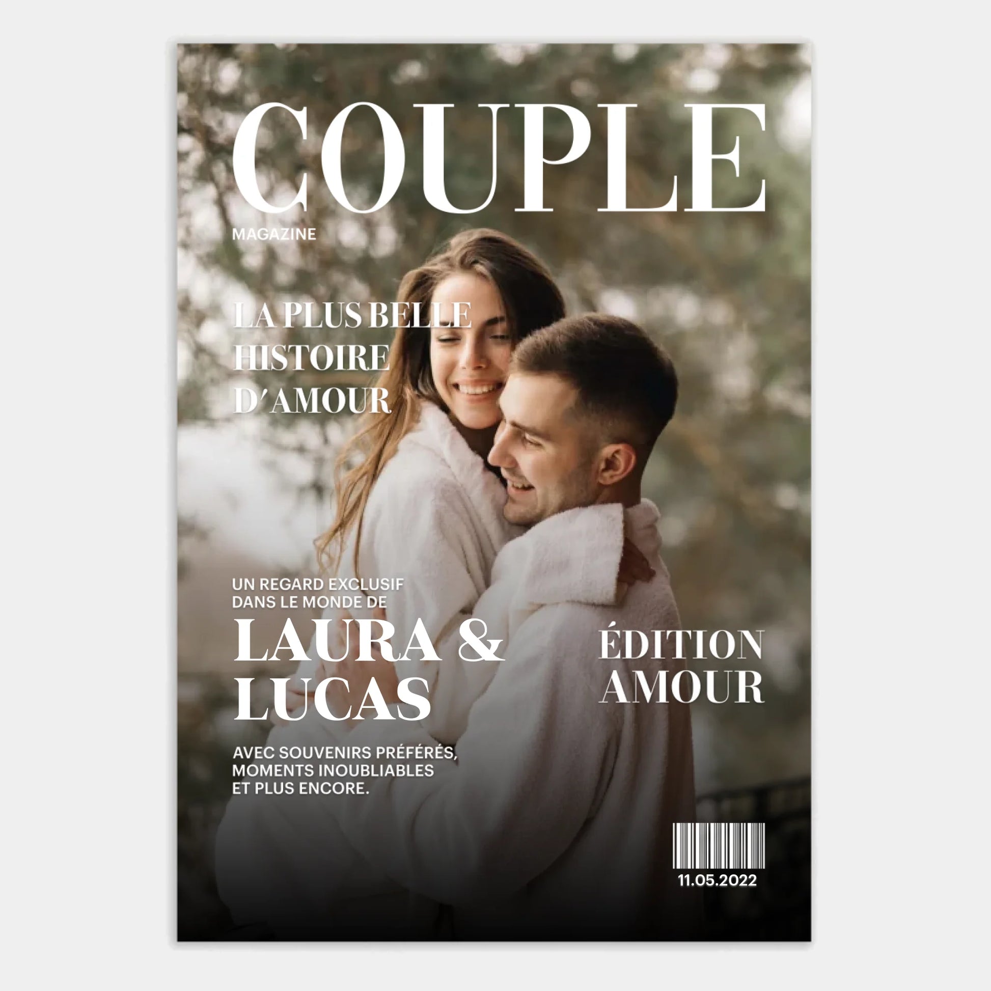 Affiche personnalisée cadeau