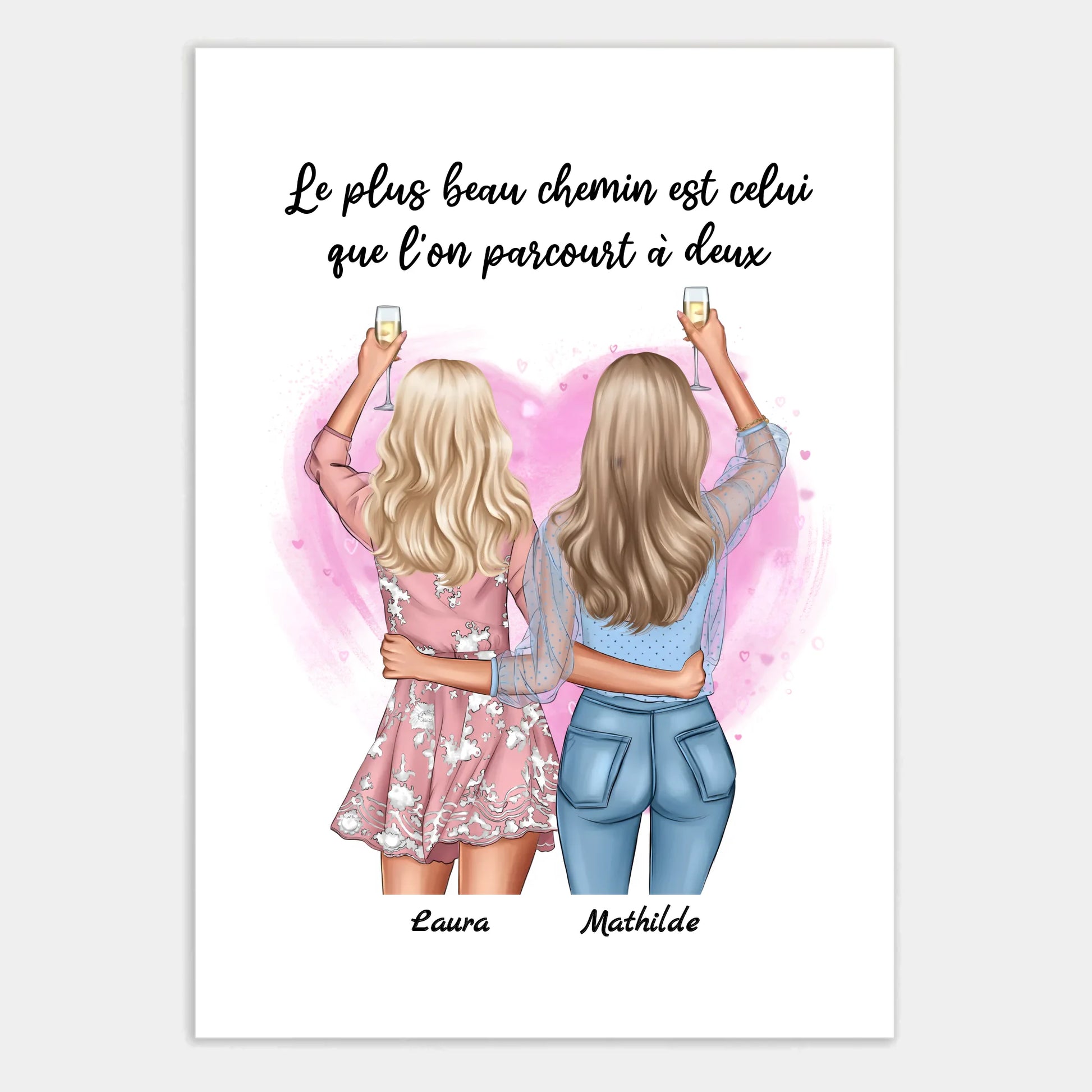 Affiche personnalisée cadeau