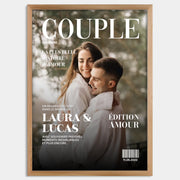 Cadre bois personnalisé cadeau