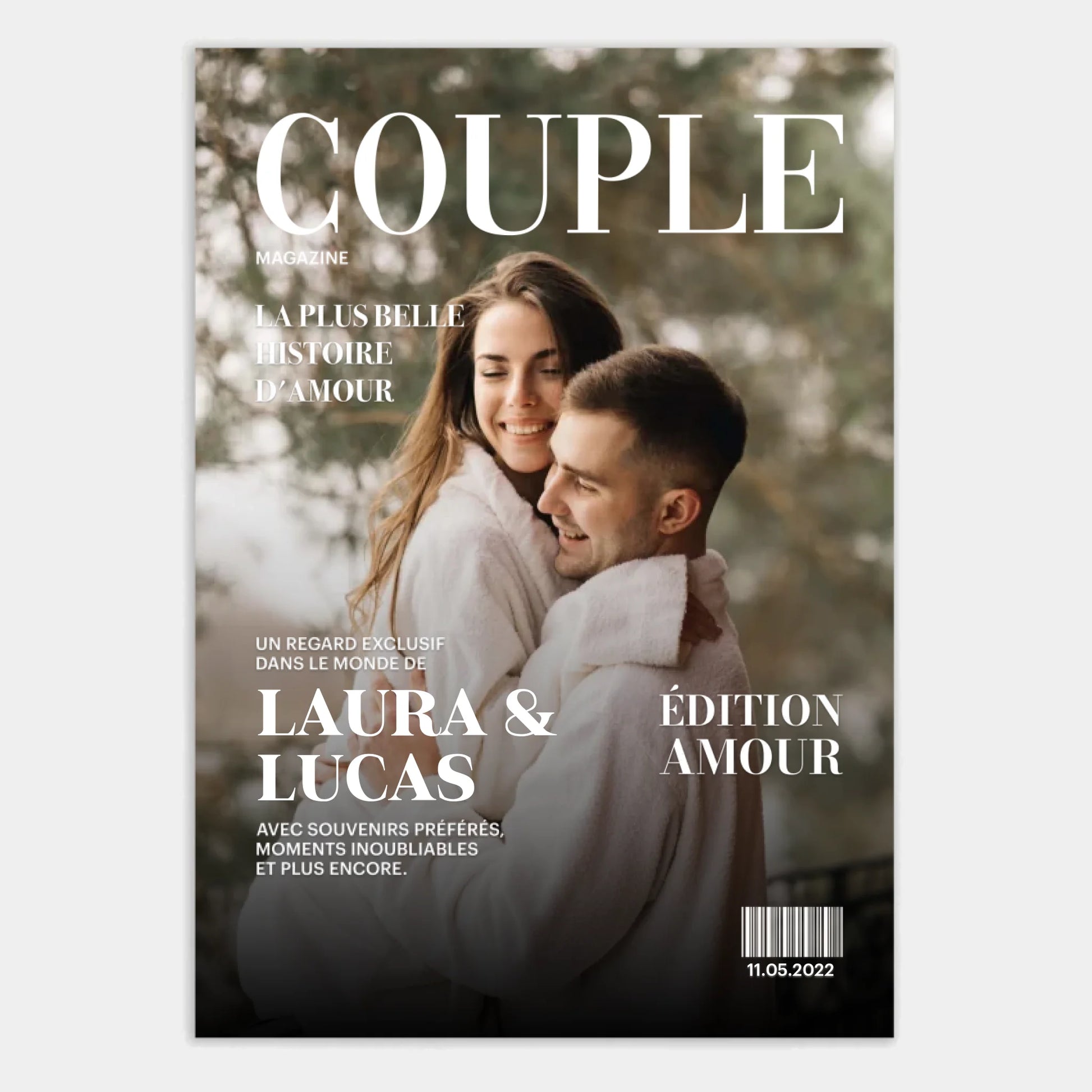 Affiche personnalisée cadeau