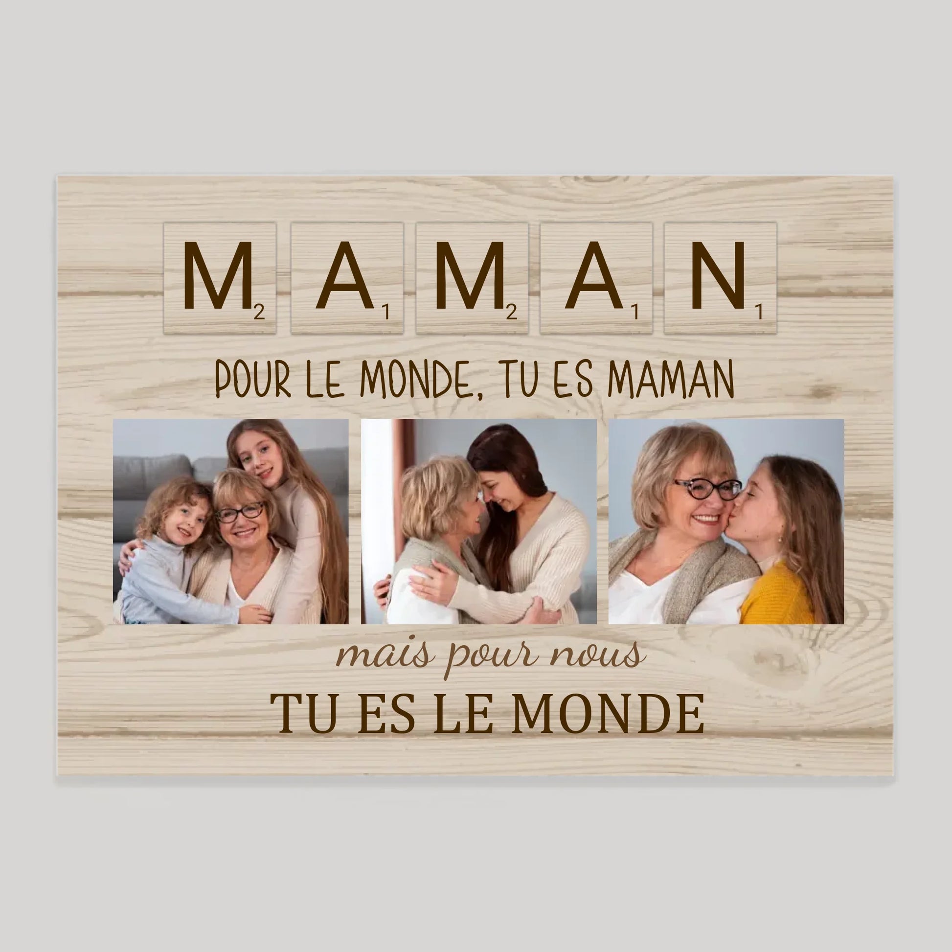 Affiche personnalisée cadeau