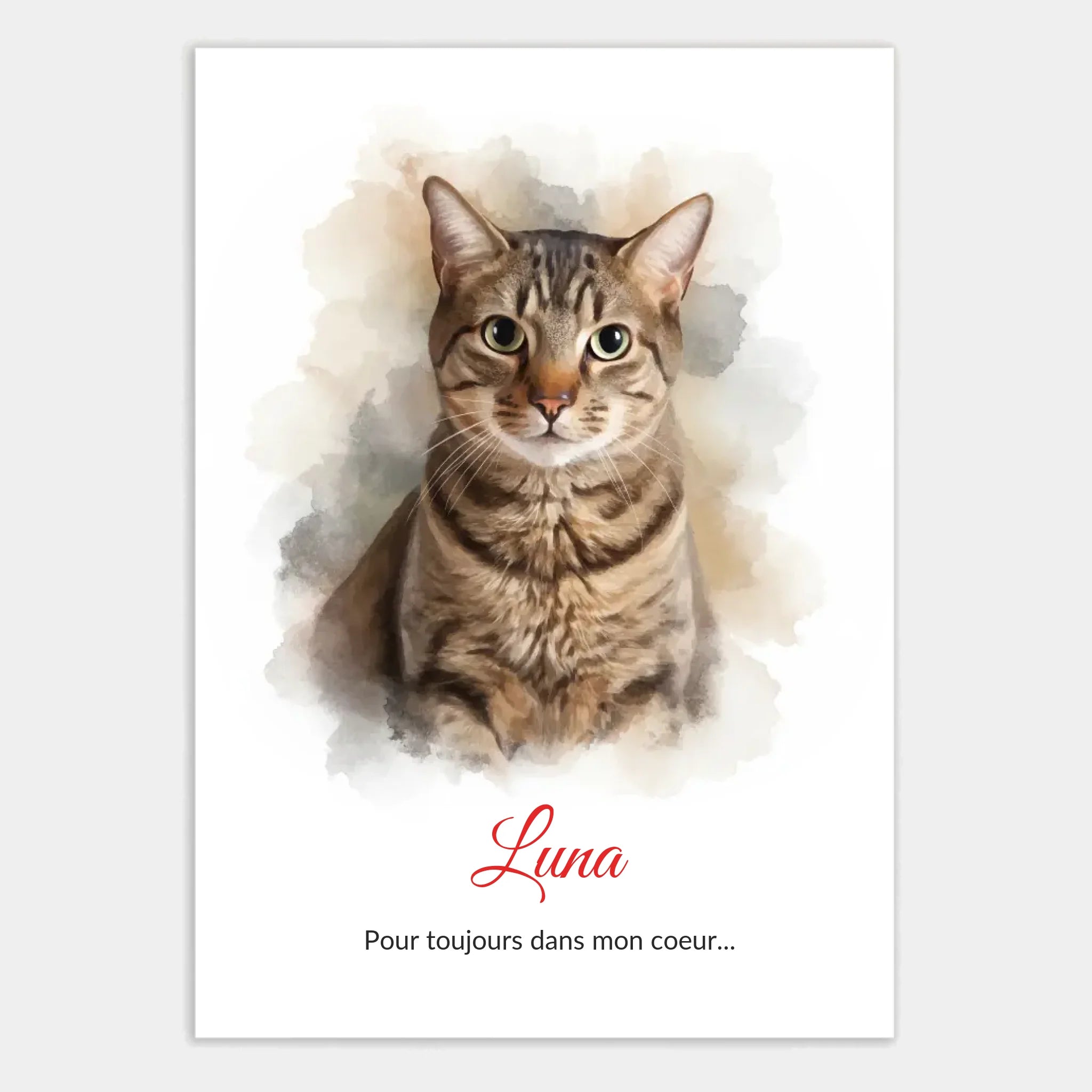 Affiche personnalisée cadeau