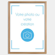 Cadre bois personnalisé cadeau