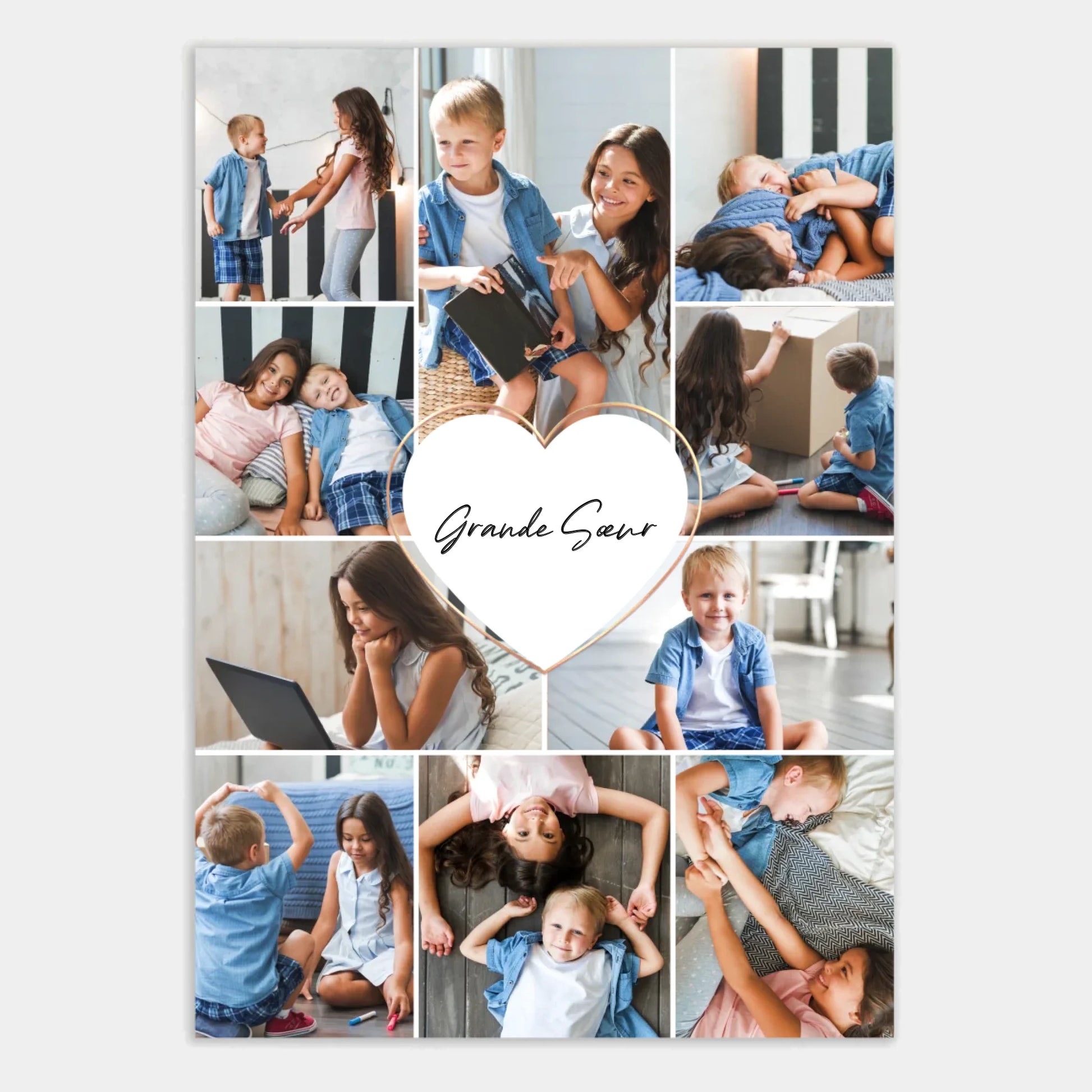 Affiche personnalisée cadeau