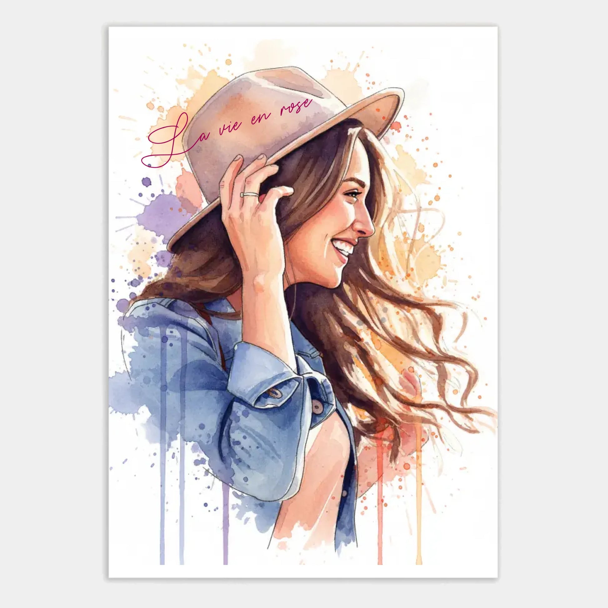 Affiche personnalisée cadeau