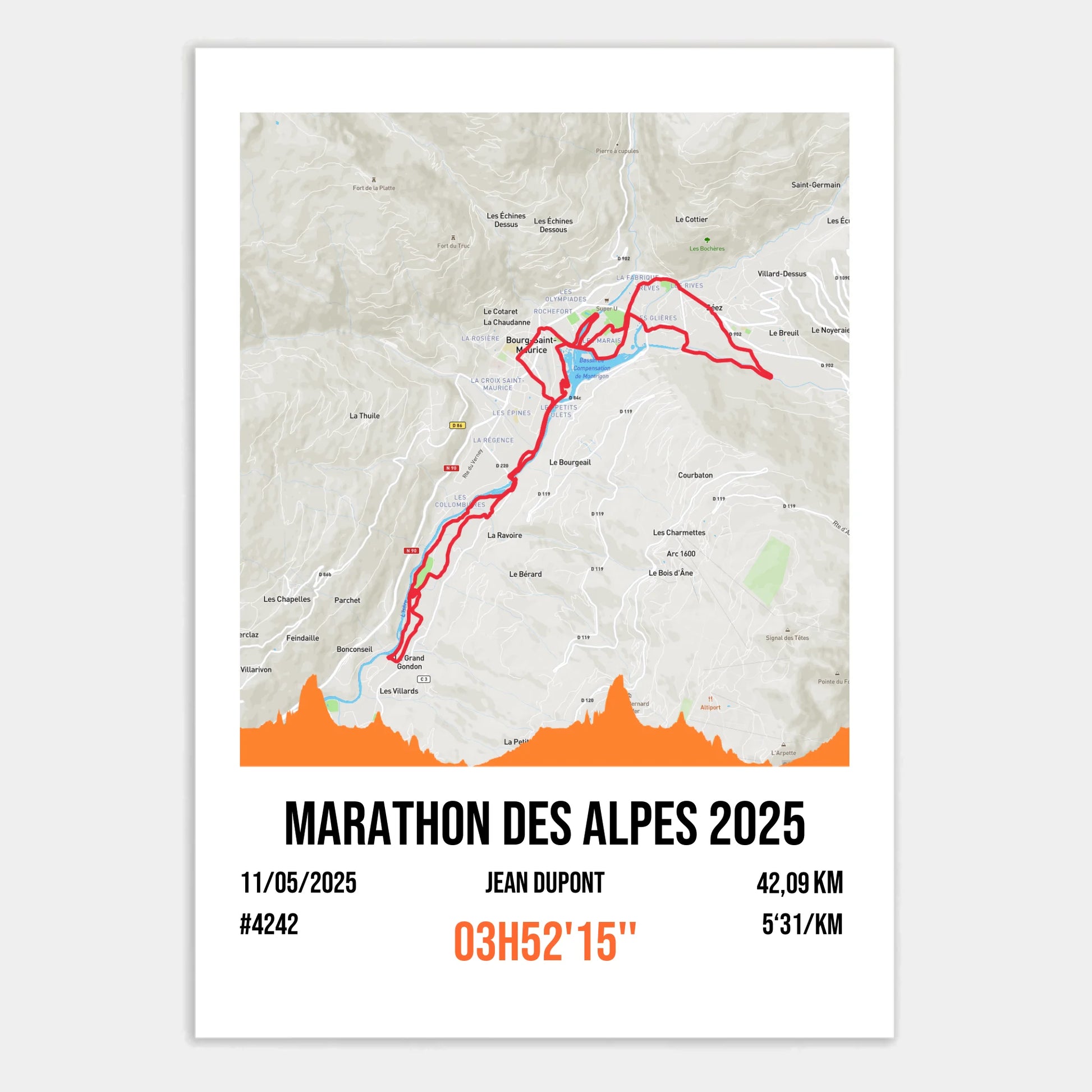 Affiche personnalisée cadeau