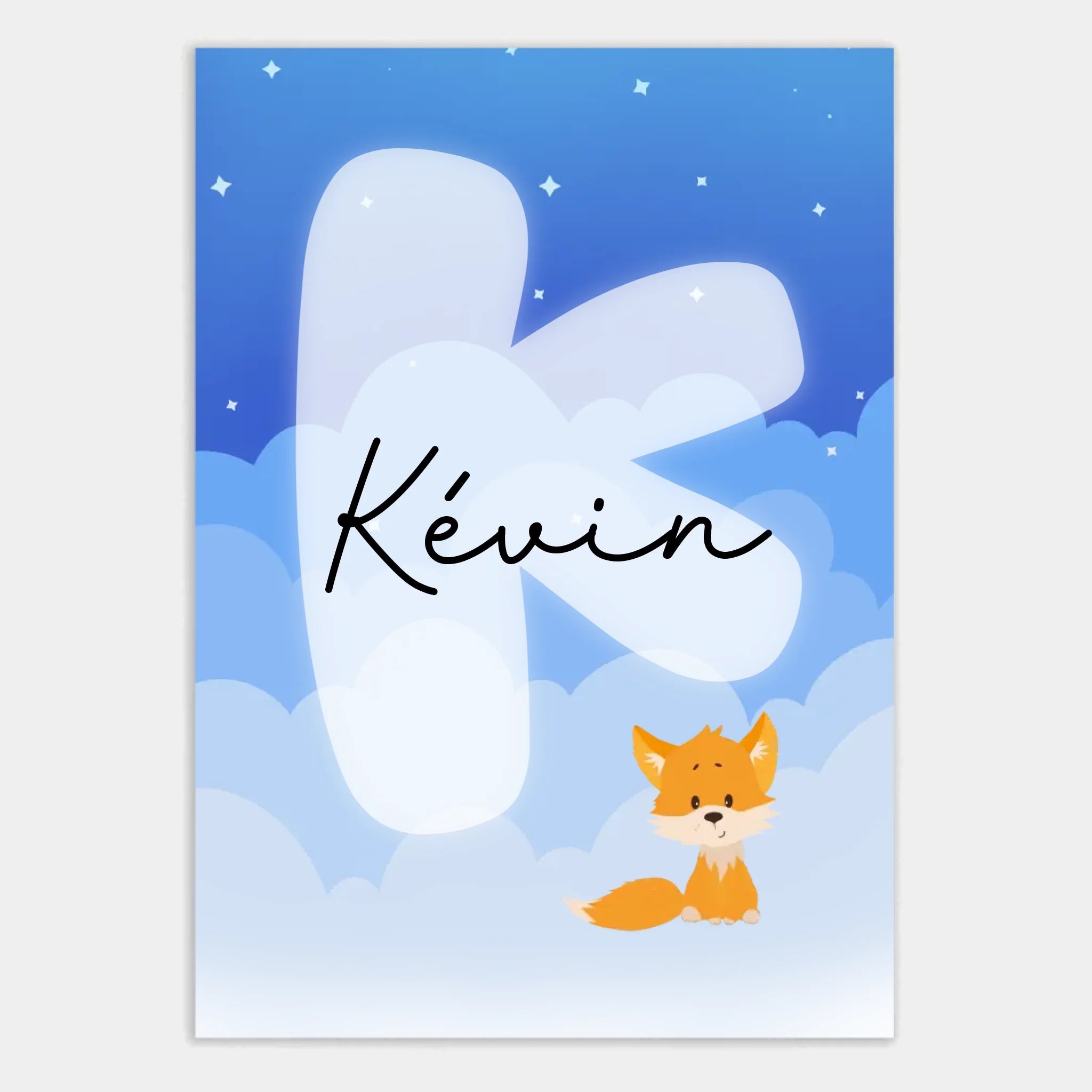 Affiche personnalisée cadeau