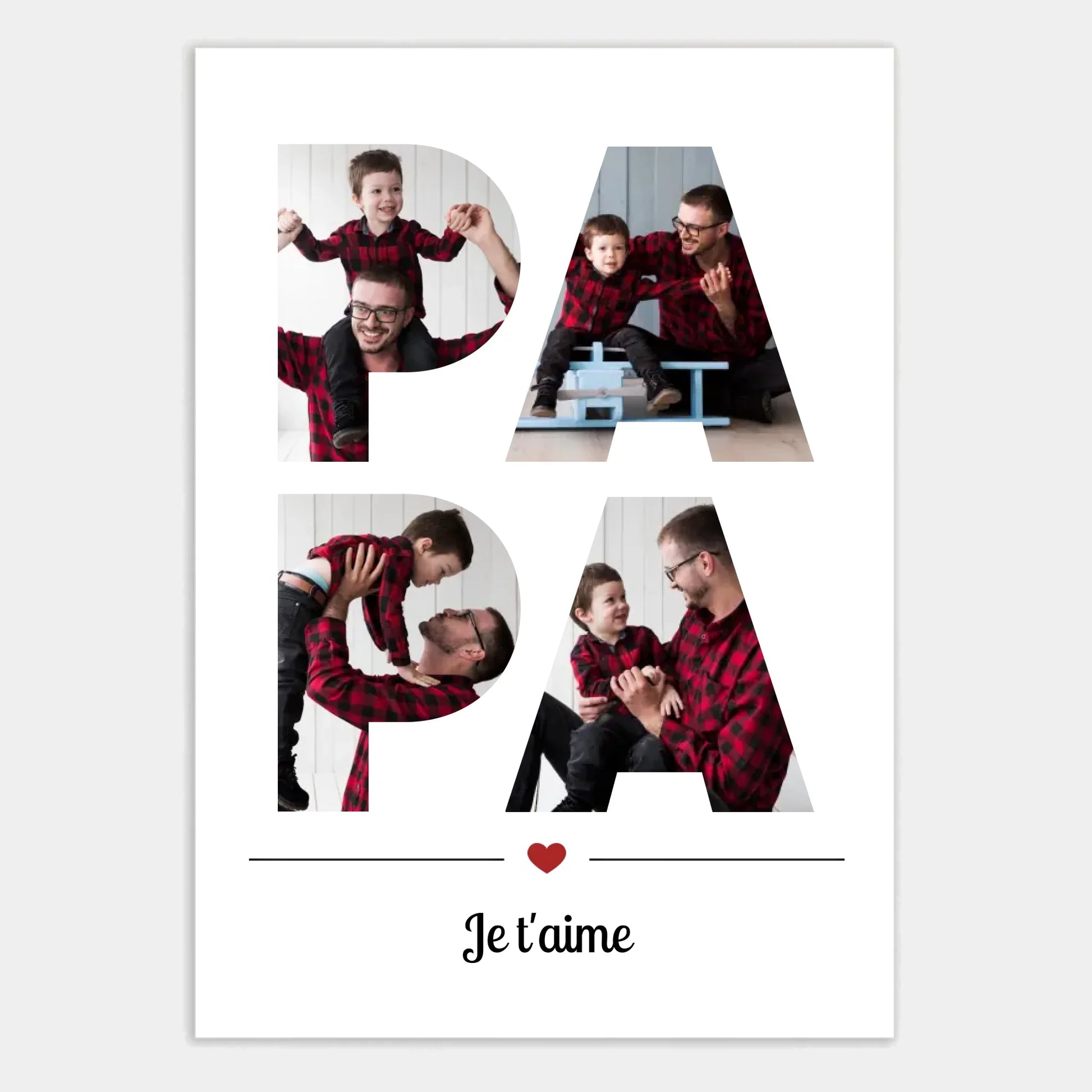Affiche personnalisée cadeau
