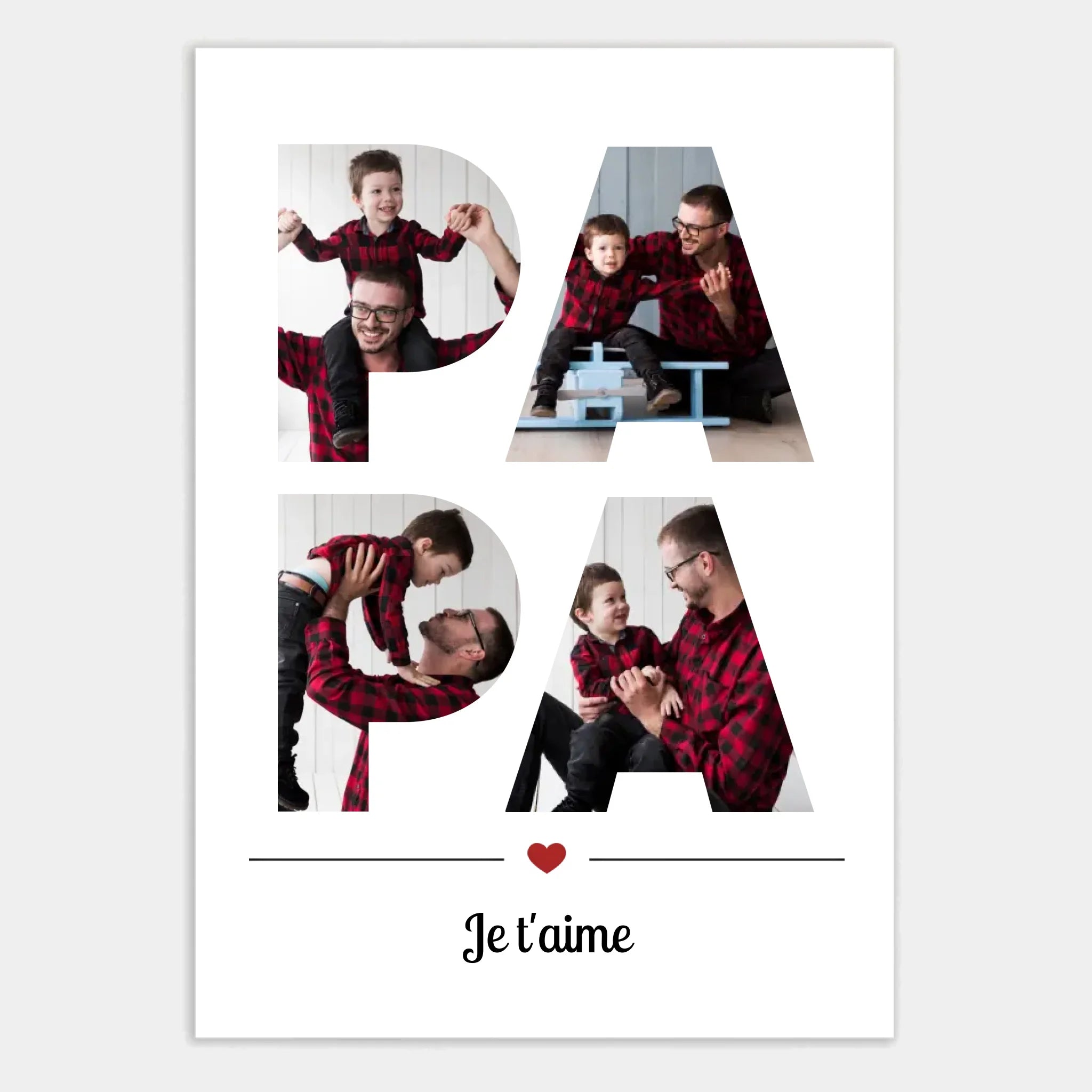 Affiche personnalisée cadeau