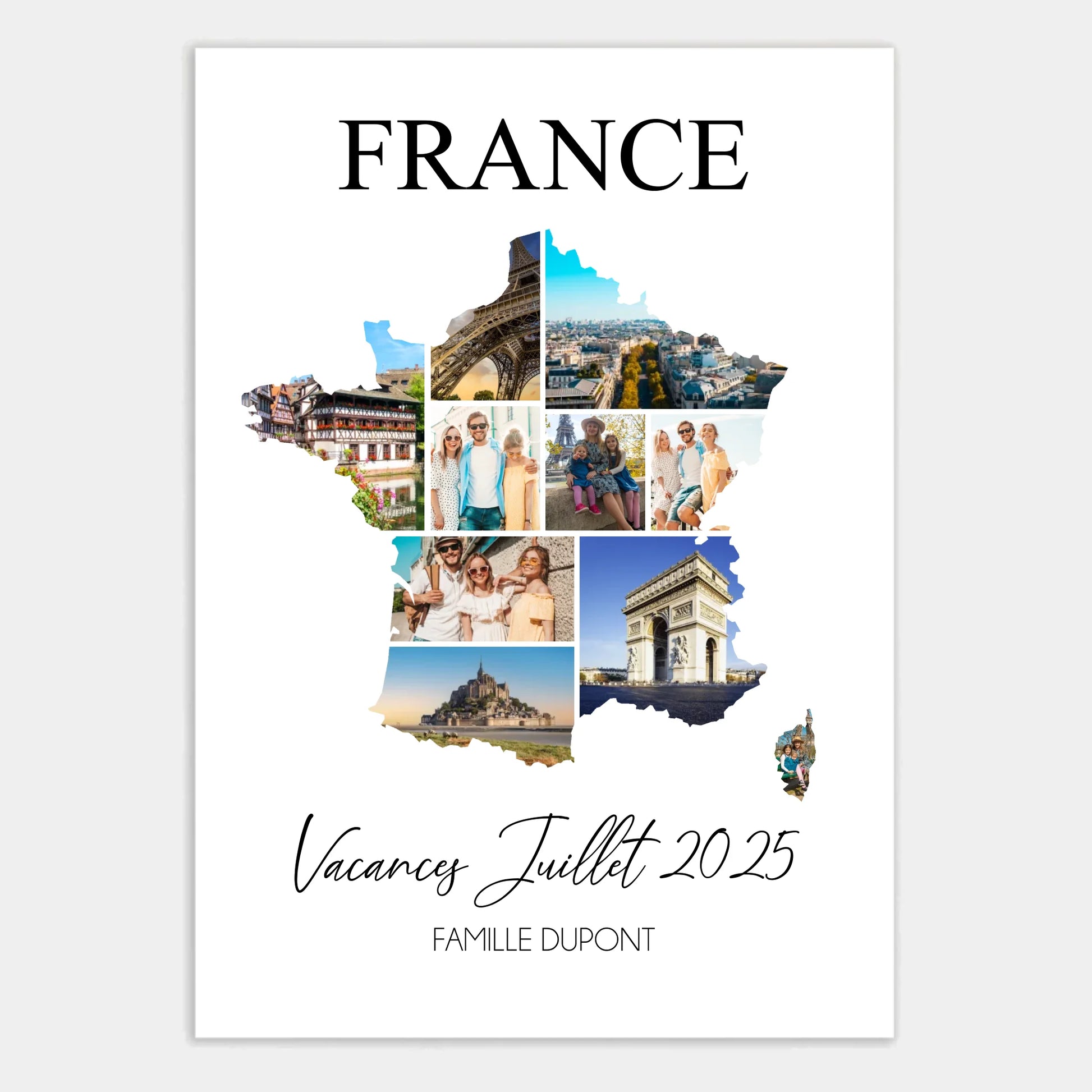 Affiche personnalisée cadeau