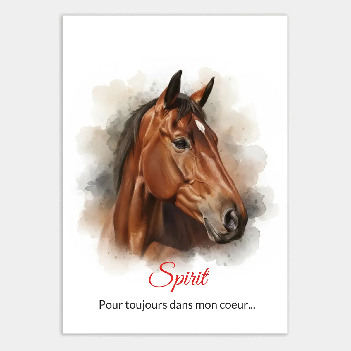 Affiche personnalisée cadeau