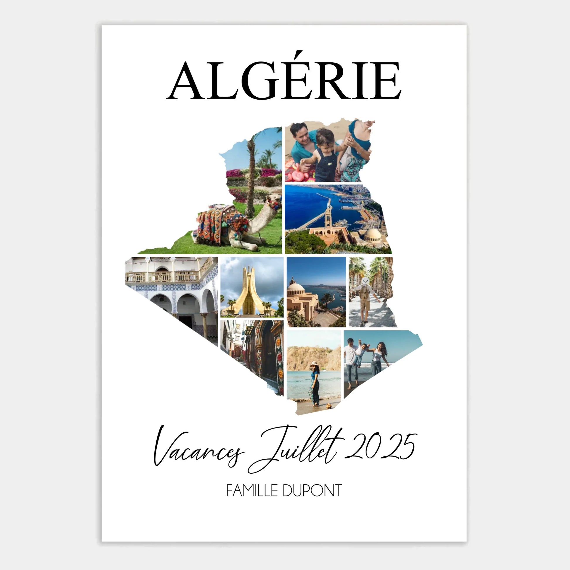 Affiche personnalisée cadeau