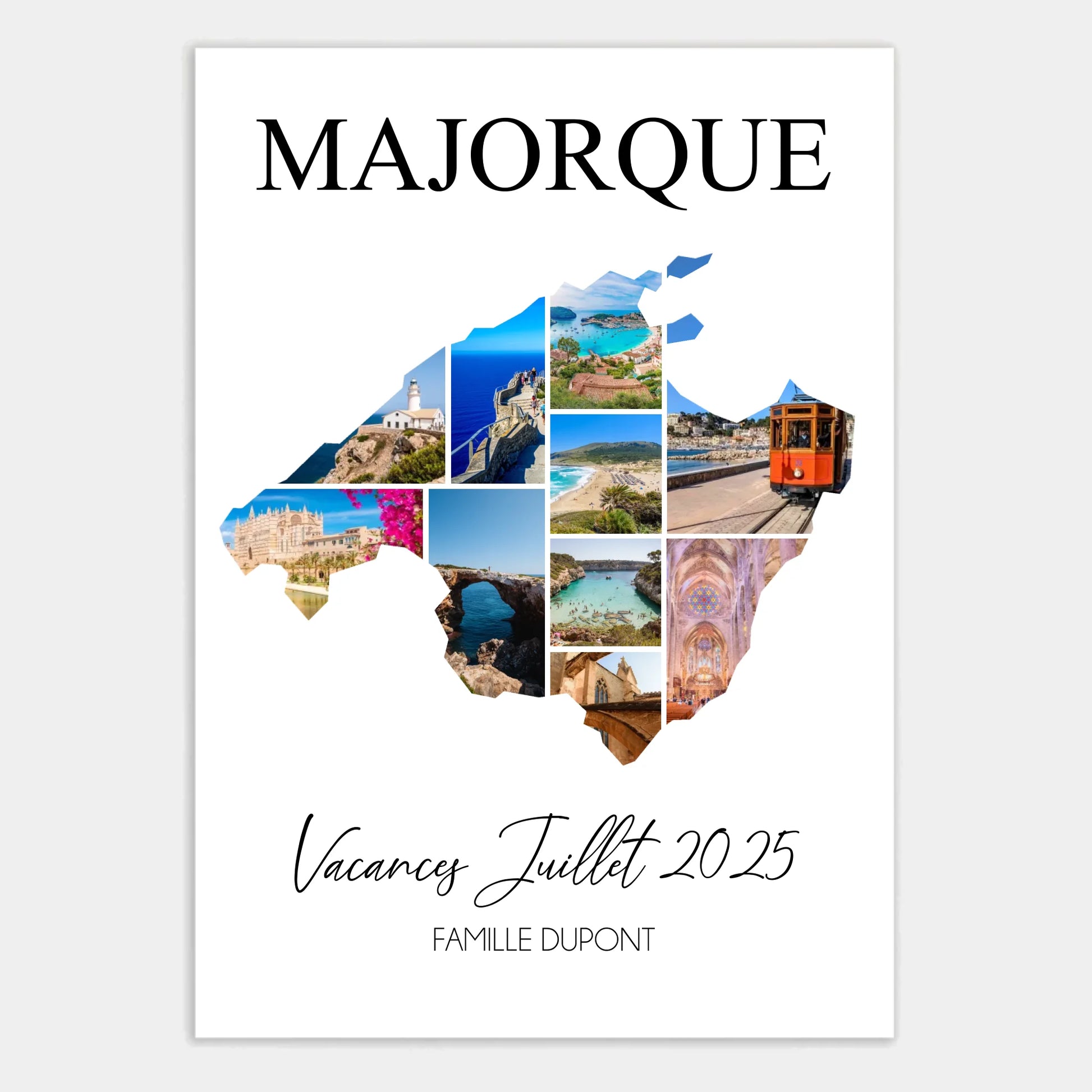 Affiche personnalisée cadeau