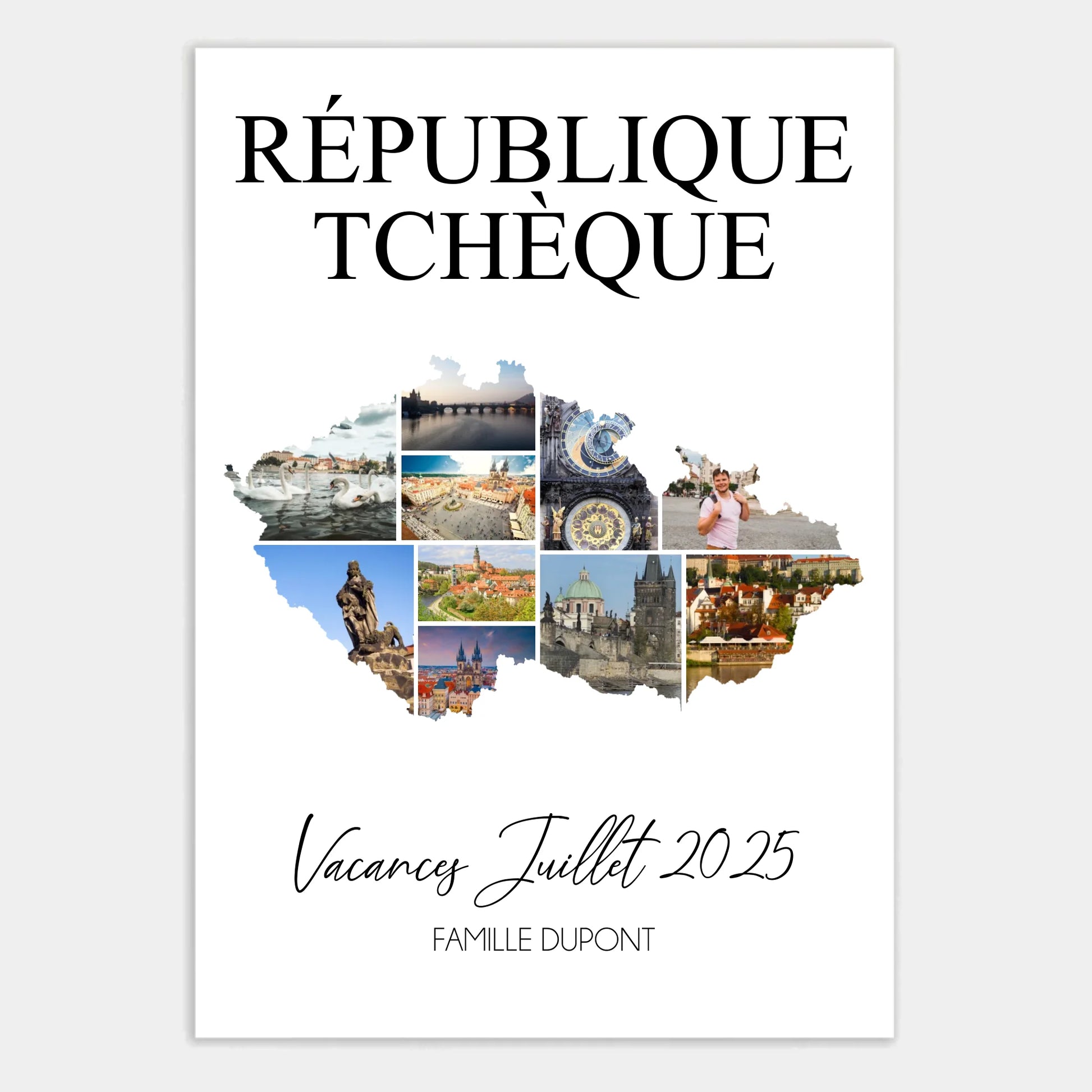 Affiche personnalisée cadeau