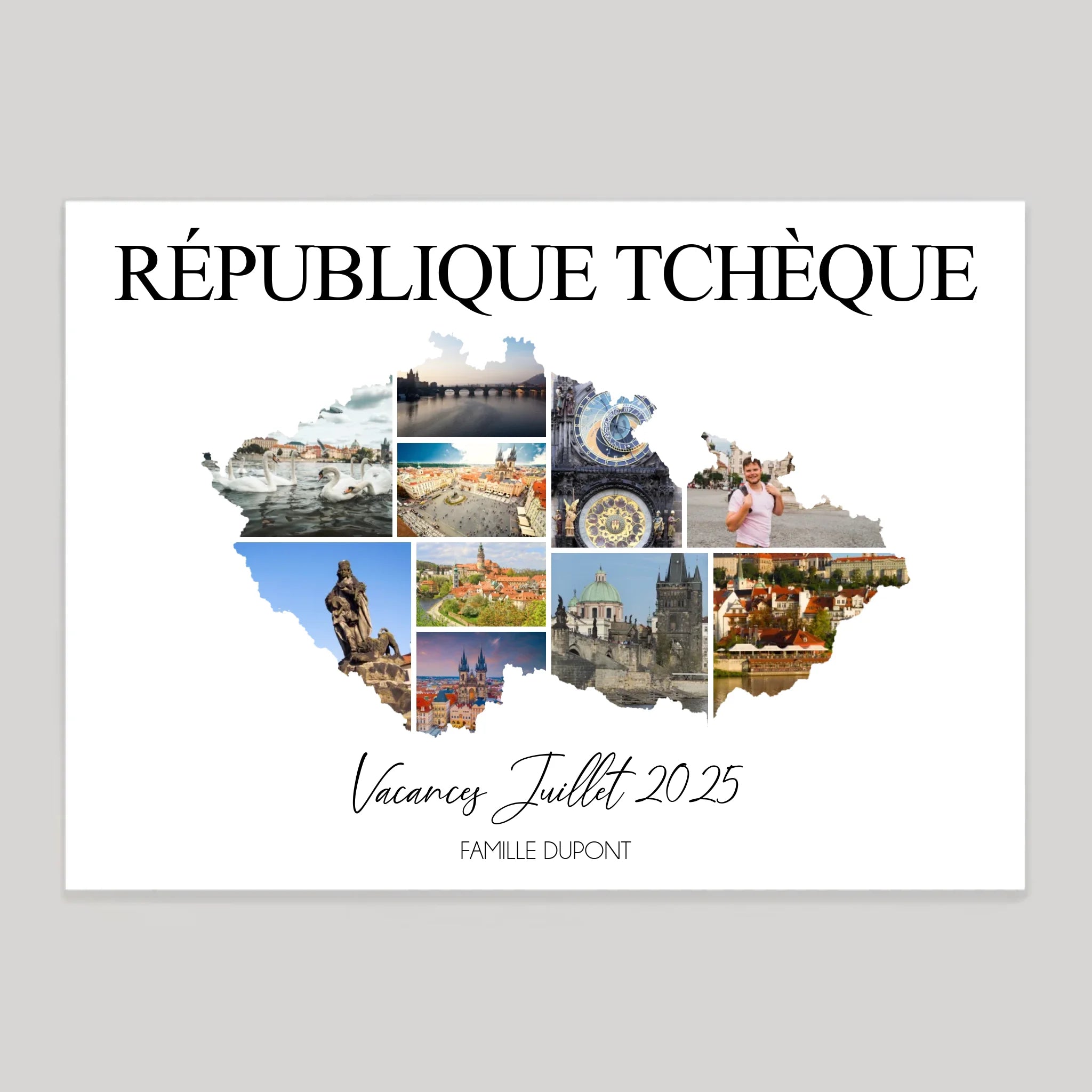 Affiche personnalisée cadeau