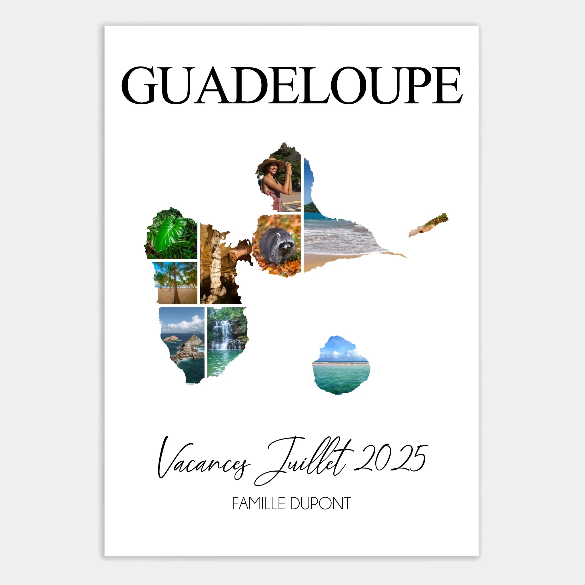 Affiche personnalisée cadeau
