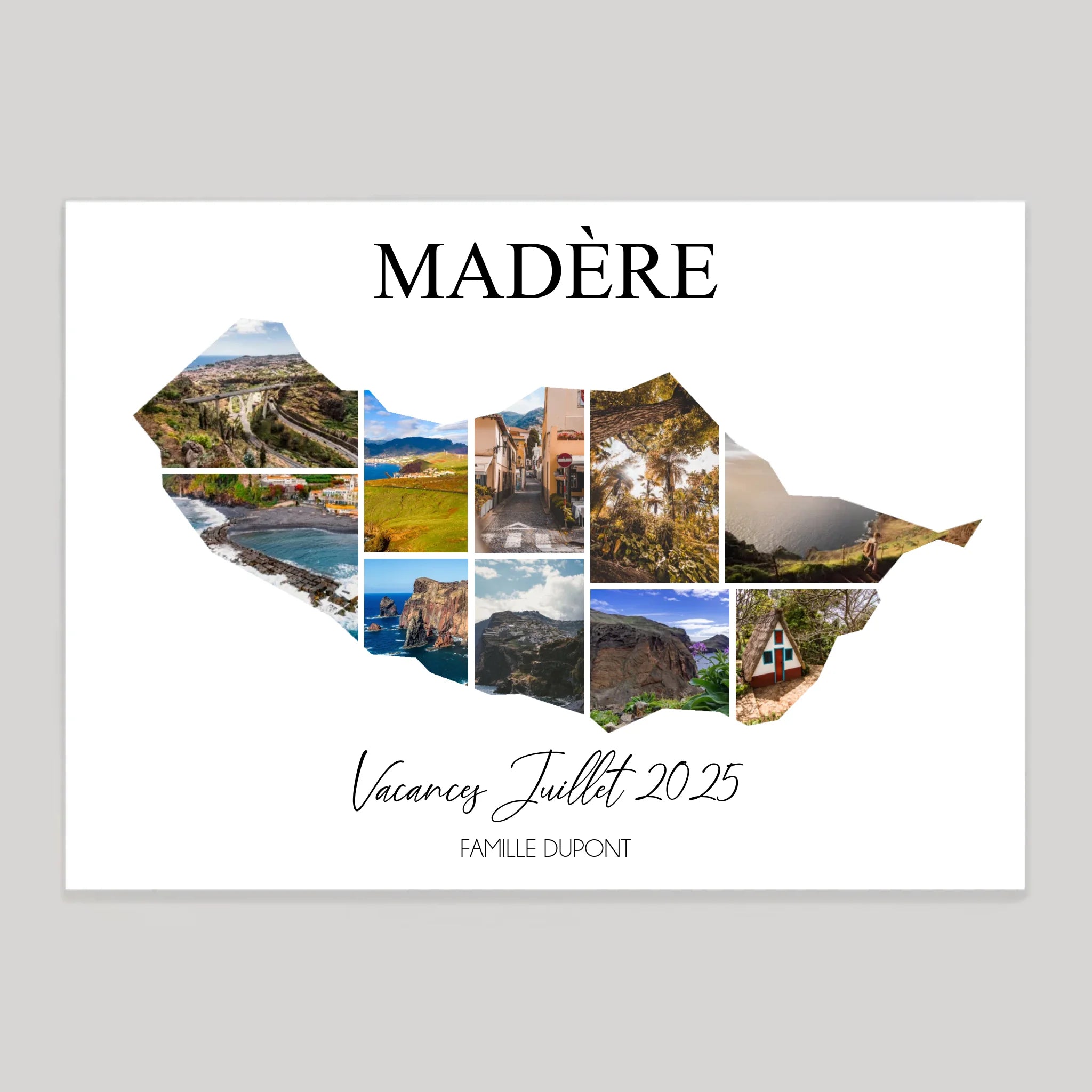 Affiche personnalisée cadeau