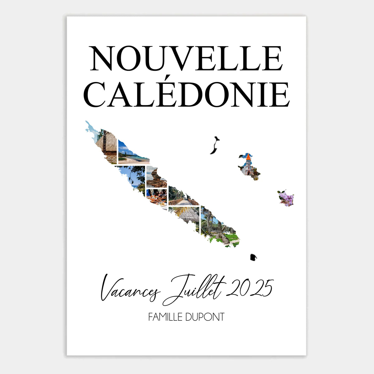 Affiche personnalisée cadeau