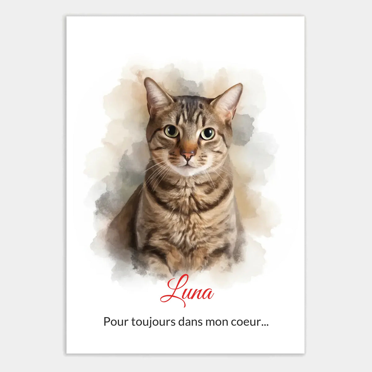 Affiche personnalisée cadeau