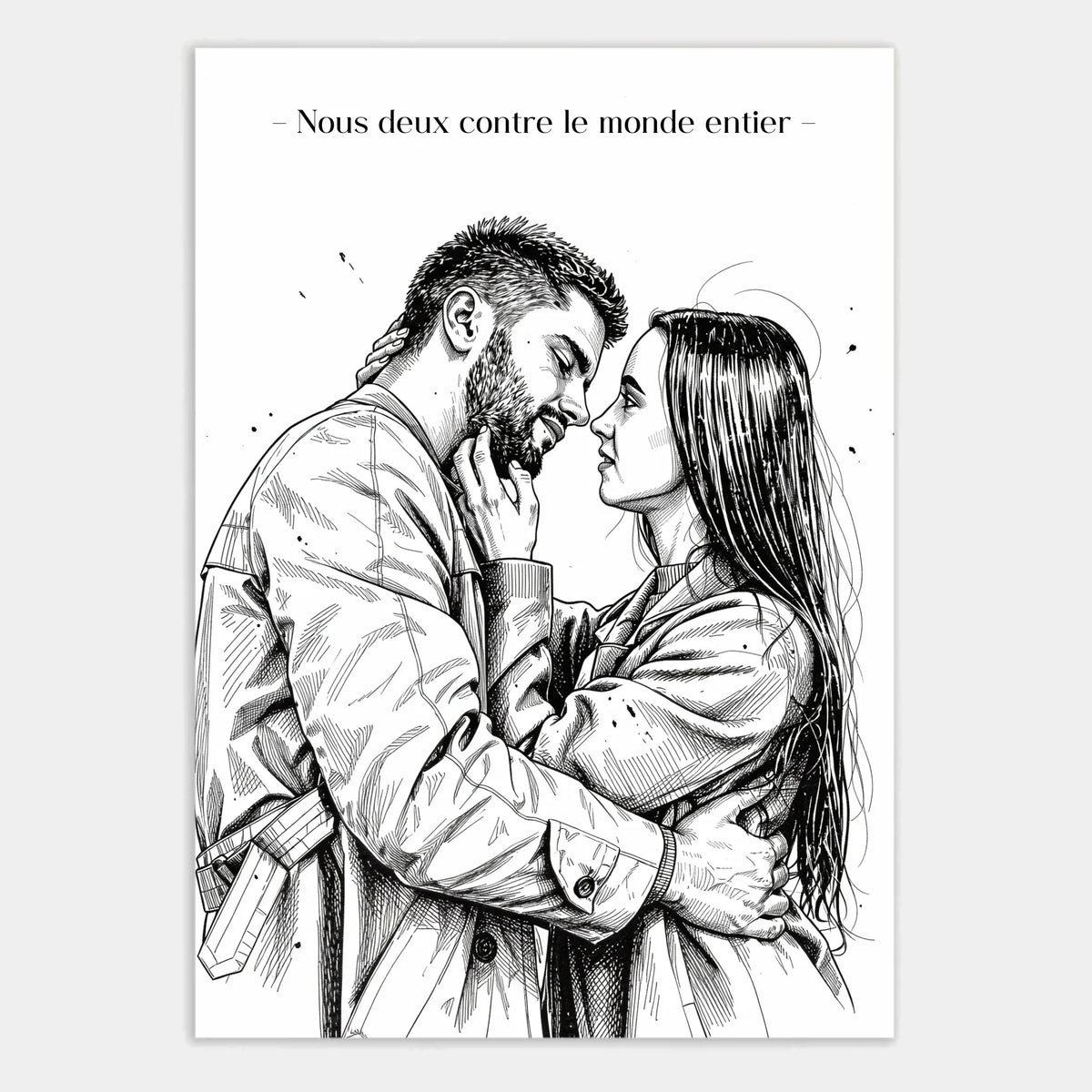 Affiche personnalisée cadeau